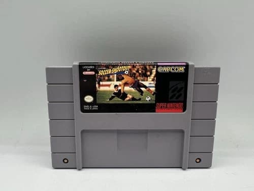 Capcoms Soccer Shootout Nintendo SNES Cartridge Only
