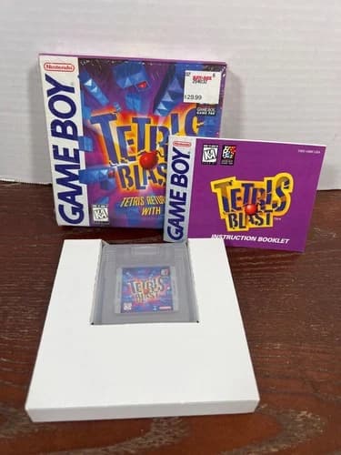 Tetris Blast Nintendo Game Boy CIB