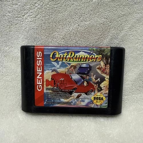 OutRunners (Sega Genesis) Cartridge CLEANED & TESTED