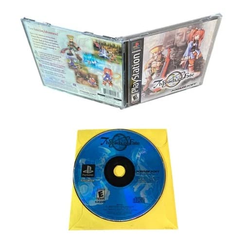 Sony PlayStation 1 PS1 CIB Complete TESTED Threads of Fate