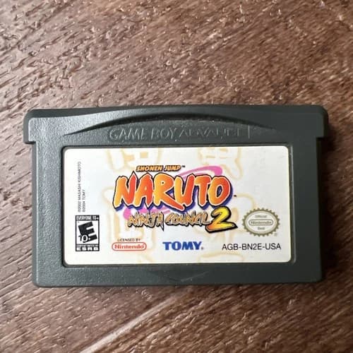 Naruto: Ninja Council 2 (Nintendo Game Boy Advance, 2006) Cartridge Only Tested