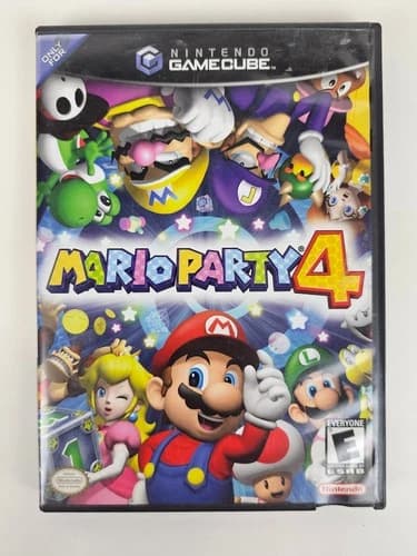Complete Mario Party 4 for Nintendo GameCube, 2002 English version
