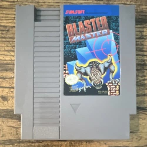 Sunsoft Blaster Master Nintendo NES Game Cartridge NTSC-U/C US/Canada