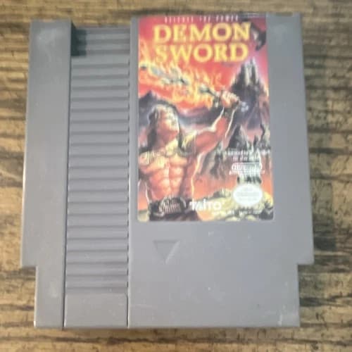 Taito Demon Sword Nintendo NES Game Cartridge NES Cartridge