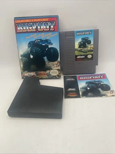 Bigfoot (Nintendo NES) Complete w/ Box