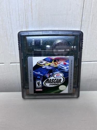 NASCAR 2000 (Nintendo Game Boy Color, 2000) TESTED WORKING Car Racing Game
