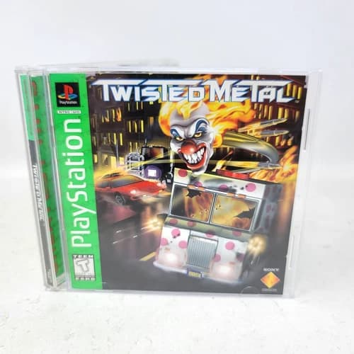 Twisted Metal PS1 (Sony PlayStation 1) CIB Complete Tested Working