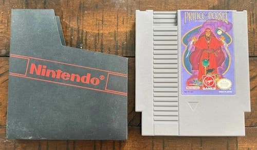Prince of Persia (NES, 1992) Nintendo - Tested Working