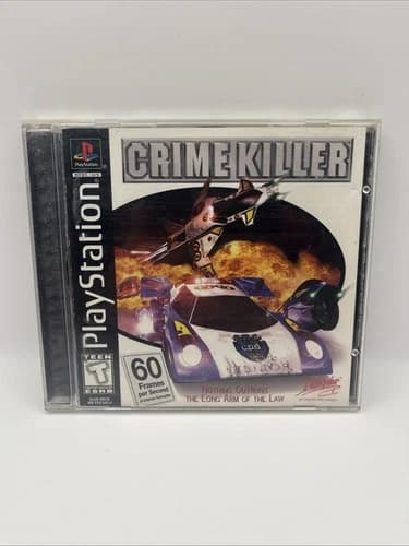 Crime Killer (Sony PlayStation 1) PS1 Complete CIB Tested Works