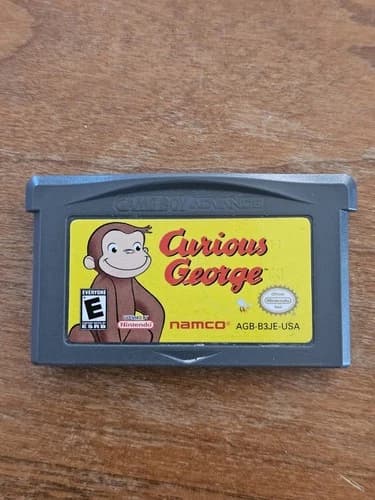 Curious George (Nintendo Game Boy Advance, 2006) Cart Only