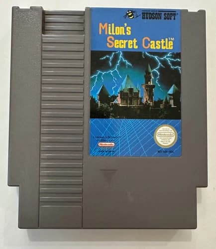Milon's Secret Castle NES Game Loose Tested Clean Label