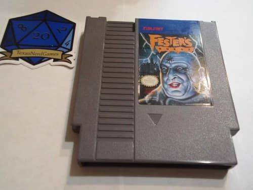 x1 Fester's Quest Nintendo NES TESTED Cartridge Only TexasNerdGames