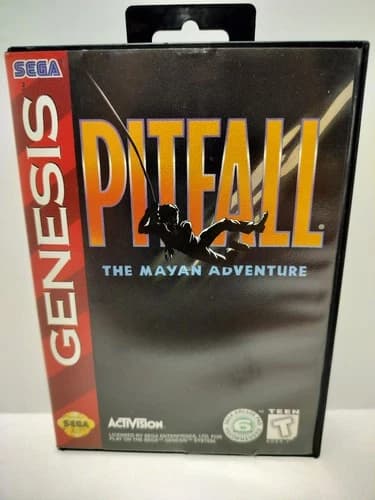 Pitfall: The Mayan Adventure (Sega Genesis) CIB tested see video