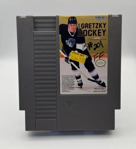 Wayne Gretzky Hockey for NES - cleaned, tested, and working