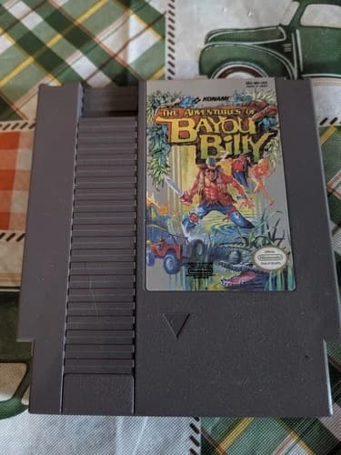 The Adventures of Bayou Billy (Nintendo NES, 1989, Konami) - Cartridge Only