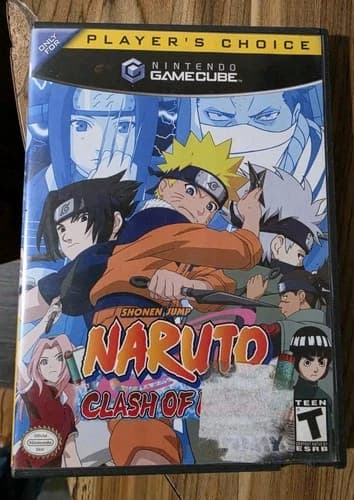 Naruto: Clash of Ninja (Nintendo GameCube, 2006) Player's Choice VG