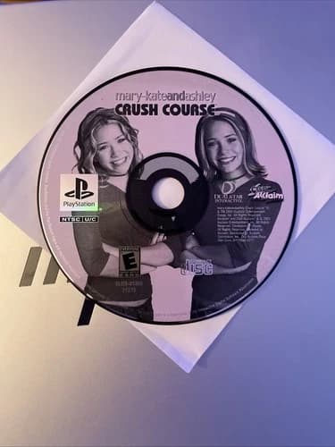Mary-Kate And Ashley Crush Course - Loose Sony PS1 Playstation 1 Disc