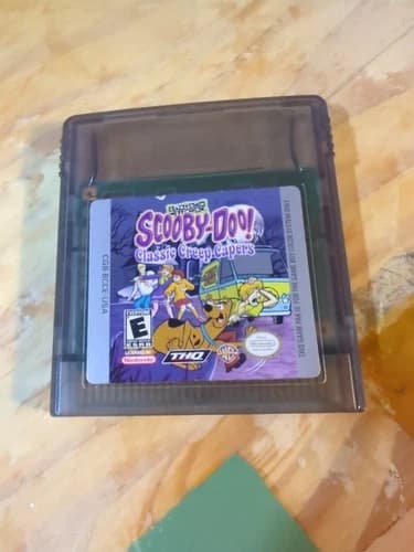 2000 Game Boy Color Scooby-Doo! Classic Creep Capers Cartridge Only