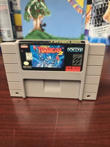 Super Turrican 2 Cartridge Only Authentic-Super Nintendo SNES