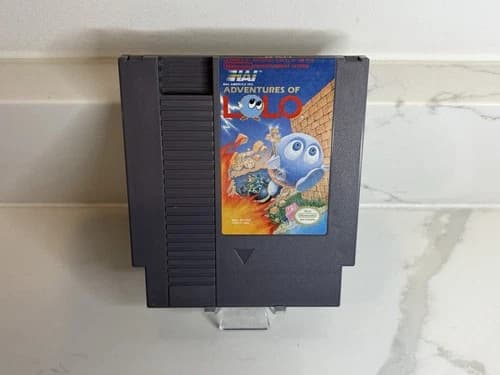 The Adventures of Lolo - 1989 NES Nintendo Game - Cart Only - TESTED!