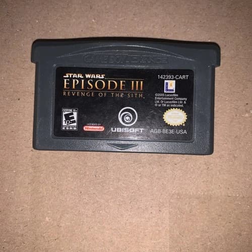 Star Wars Episode III Revenge of the Sith (Gameboy Advance, 2002)
