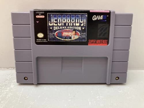 Super Nintendo SNES Jeopardy! Deluxe Edition (LP2126461)