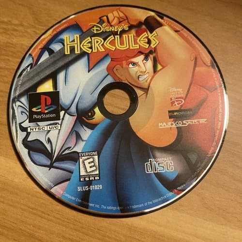 Disney's Hercules (Sony PlayStation 1, 1998) Disc Only