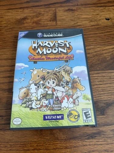 Nintendo GameCube Harvest Moon Another Wonderful Life Game