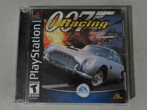 007 Racing Sony Playstation One PS1 PSX Game Complete Free Ship