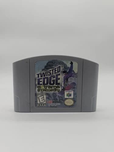 Twisted Edge Extreme Snowboarding (Nintendo 64, 1998) N64 Cart Only Tested