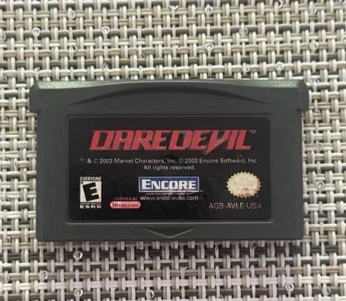Daredevil (Nintendo Game Boy Advance, 2003) Game Tested