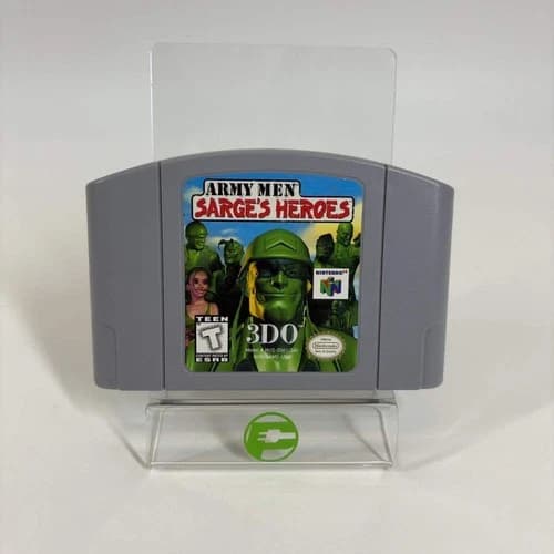 Army Men Sarge's Heroes (Nintendo 64 N64, 1999)