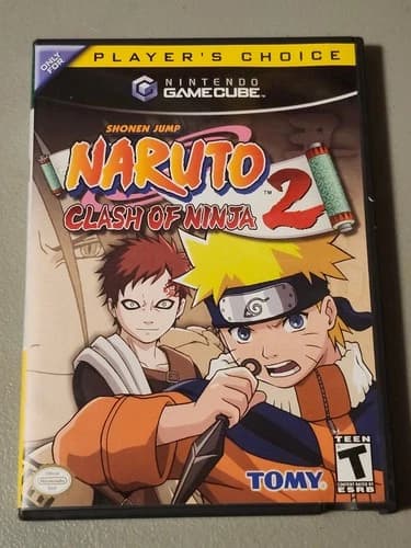 Naruto: Clash of Ninja 2 (Nintendo GameCube, 2006) CIB