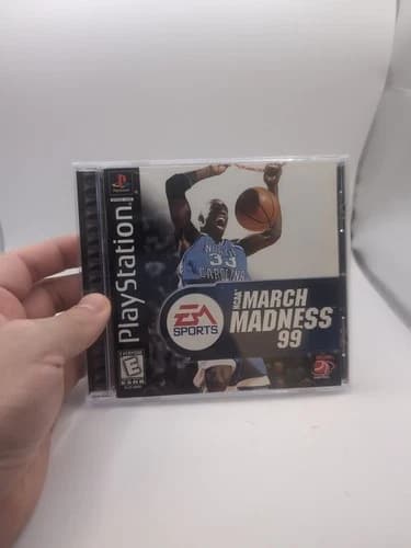 NCAA March Madness 99 Playstation 1 PS1 Complete in Box