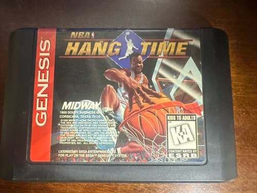 NBA Hang Time (Sega Genesis, 1996) Cartridge Only