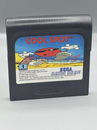 COOL SPOT - SEGA GAME GEAR - USED - GAME ONLY