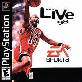 Playstation PS1 EA Sports NBA Live 98 Video Game