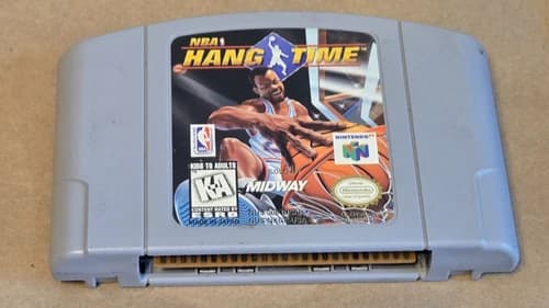 NBA HangTime - Nintendo 64 N64 Tested Authentic Cartridge Game Only