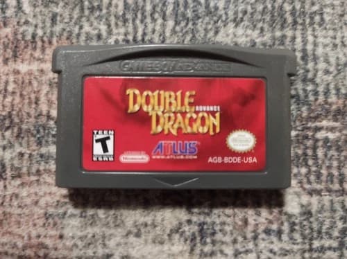 Double Dragon Advance Nintendo Game Boy Advance GBA Excellent Condition