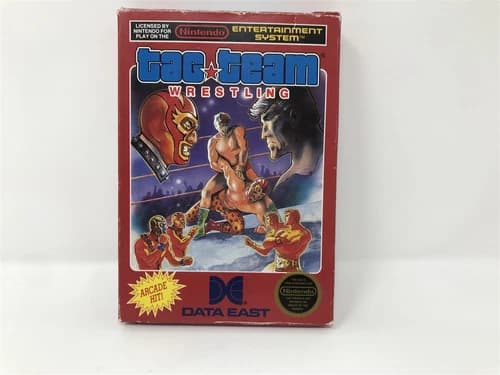 Tag Team Wrestling - Nintendo NES - Complete In Box CIB