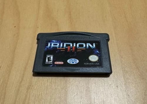 IRIDION 2 Game Boy Advance Cartridge Authentic Guaranteed good cart only