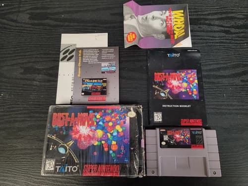 Bust-A-Move for Super Nintendo SNES Complete In Box CIB Good Shape