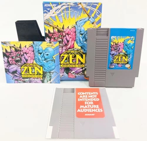 Zen: Intergalactic Ninja CIB Complete (Nintendo Entertainment System 1993) 19853