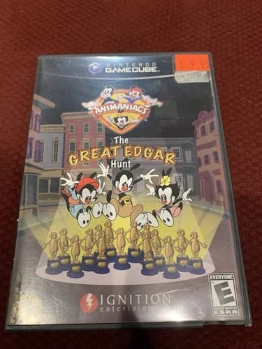 Animaniacs: The Great Edgar Hunt Nintendo GameCube 2005 Action Video Game