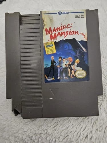 Maniac Mansion - Nintendo Entertainment System Tested Working Players Copy