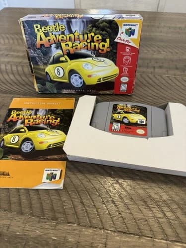 Beetle Adventure Racing (Nintendo 64 N64) - Authentic Complete in Box (CIB)