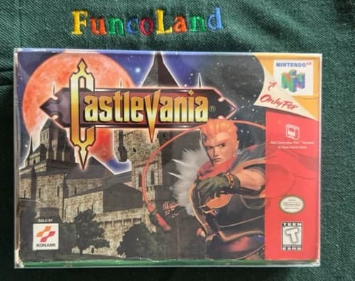 Castlevania 64 Nintendo N64 Complete Game Box Booklet Konami Tested
