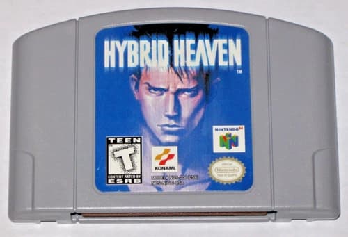 Hybrid Heaven Nintendo 64 N64 Authentic Tested
