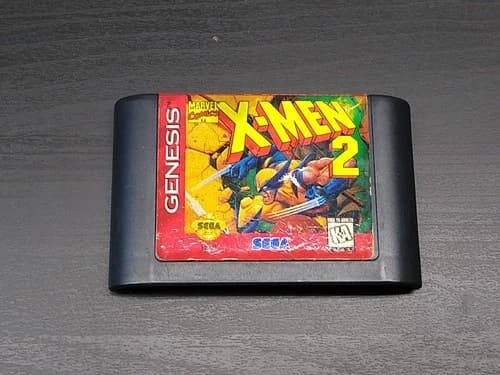 X-Men 2 Clone Wars (Sega Genesis, 1994) Tested Works Cartridge Only