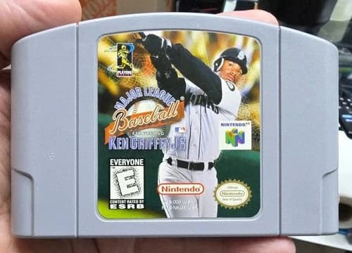 Major League Baseball Featuring Ken Griffey Jr. - Nintendo 64, N64 (Tested)